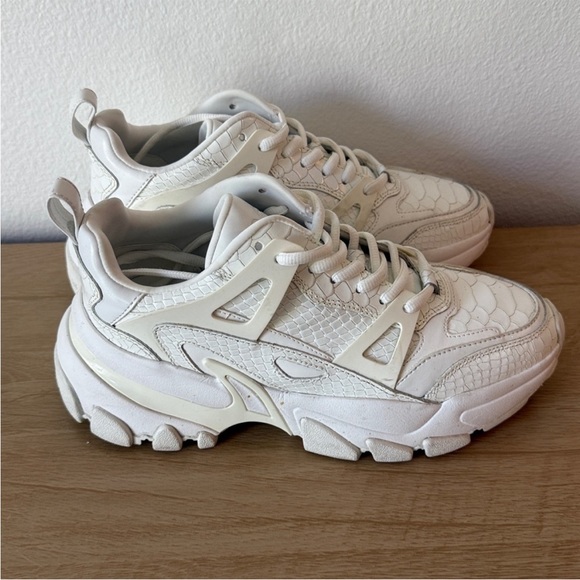 Michael Kors White Sneakers - Picture 3 of 4